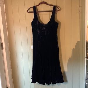 Lauren Ralph Lauren Purple Velvety Dress